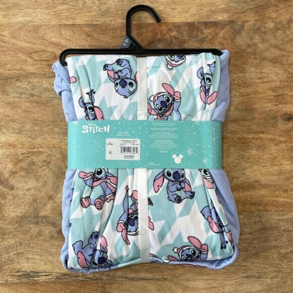 NEW 3Pc 2X 18W-20W Women's Soft Lilo & Stitch Loungewear Set- Pajamas - Picture 3 of 3